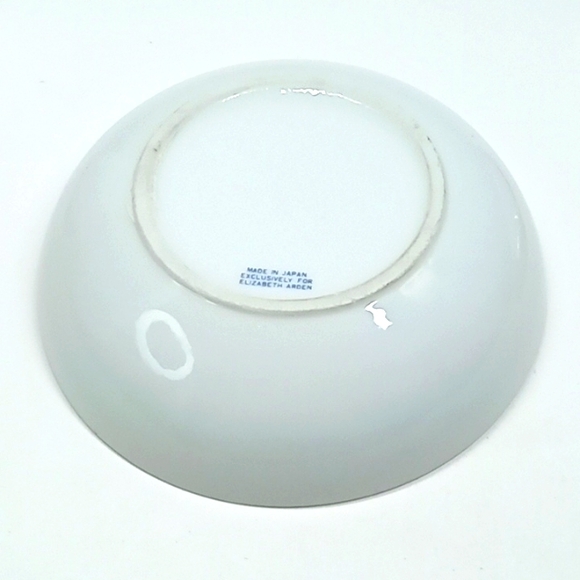 Vintage Made in Japan exclusively for Elizabeth Arden powder jar, trinket dish. - Picture 6 of 9